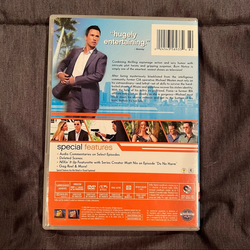 Burn Notice Seasons 1-3 on DVD Spy Action Drama USS Network Jeffrey Donovan - Picture 8 of 16